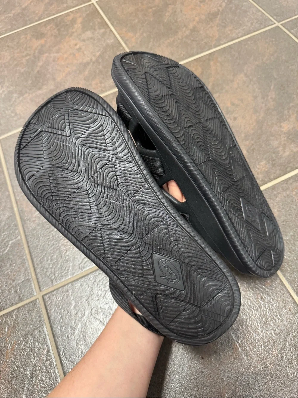Chaco Mens Performance Footwear Sport Buckle Sandals Black Mens 12 GORPcore